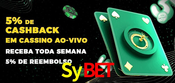 Promoções do cassino ao Vivo Sybet